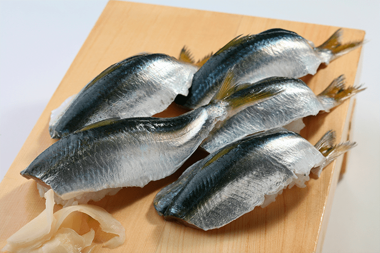 瀬戸内海で多く獲れるままかりを使った、岡山の郷土料理「ままかり寿司」