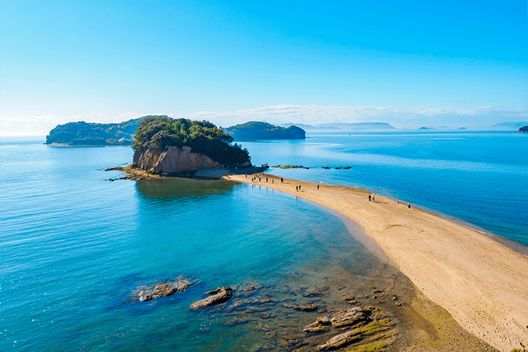 香川県小豆島のエンジェルロード