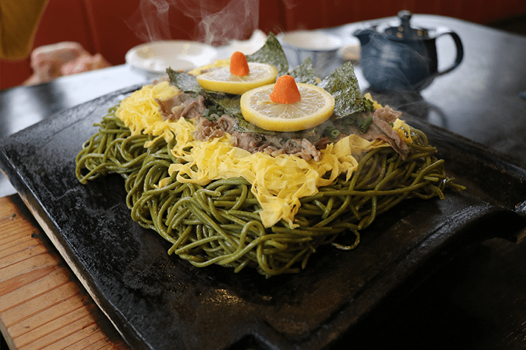 山口のご当地グルメ「瓦そば」